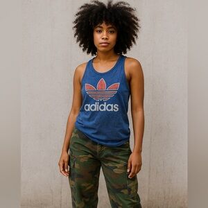 Vintage Adidas Trefoil Tank Top